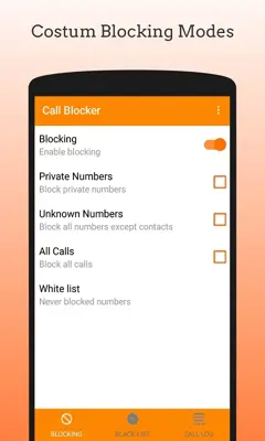 Call Blocker android App screenshot 3